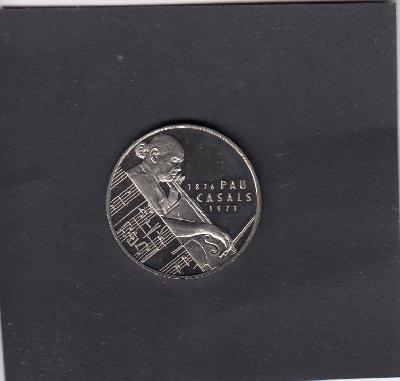 Beschrijving: 5 Ecu  PABLO CASALS CATALONIA